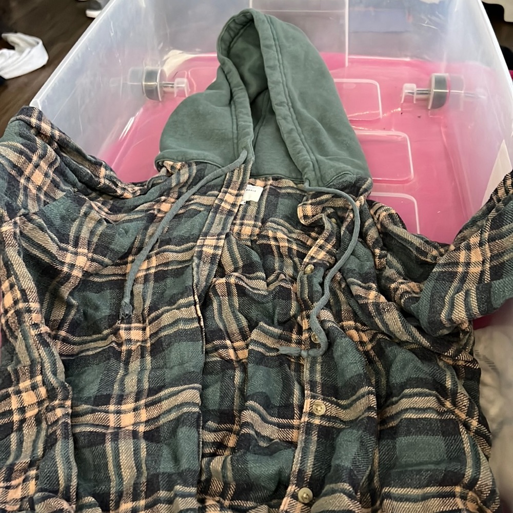 Hooded Flannel